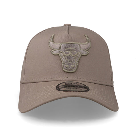 Gorra New Era 9Forty A-Frame NBA Bulls Monochrome Ajustable
