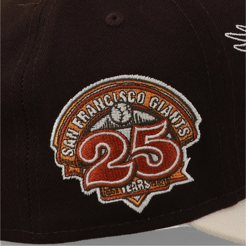 Gorra New Era 59Fifty MLB Giants Team Wings Cerrada