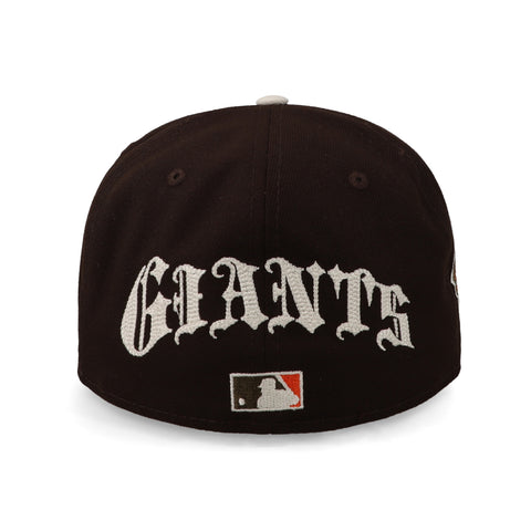 Gorra New Era 59Fifty MLB Giants Team Wings Cerrada