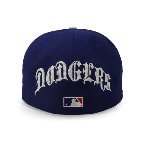 Gorra New Era 59Fifty MLB Dodgers Team Wings Cerrada