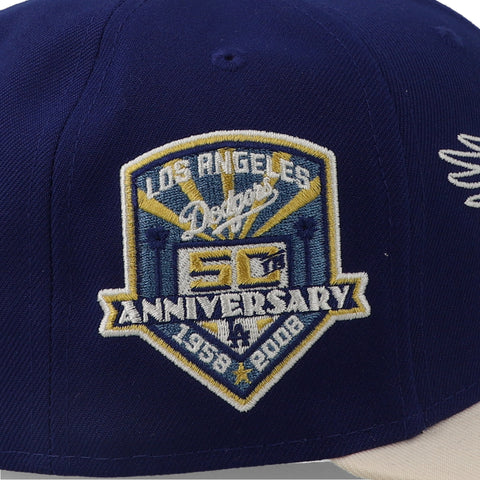 Gorra New Era 59Fifty MLB Dodgers Team Wings Cerrada