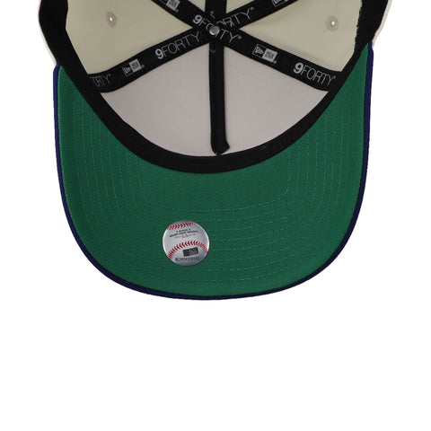 Gorra New Era 9Forty MLB Dodgers Crema OTC Unitalla