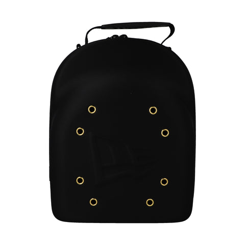 Cap Carrier New Era 6 Pack Negro/Dorado Unitalla