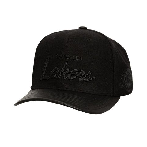 Gorra Mitchell & Ness NBA Lakers Black Out Wool Unitalla