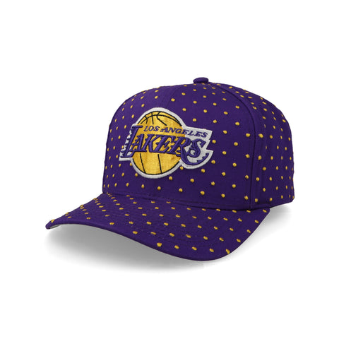 Gorra Mitchell & Ness NBA Lakers Polka Pro Snapback Unitalla