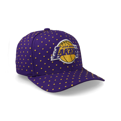 Gorra Mitchell & Ness NBA Lakers Polka Pro Snapback Unitalla