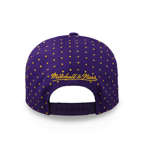 Gorra Mitchell & Ness NBA Lakers Polka Pro Snapback Unitalla
