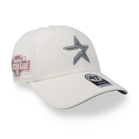 Gorra ‘47 MLB Sure Shot HO Astros Snapback Blanco/Plata Unitalla