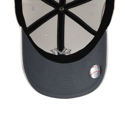 Gorra ‘47 MLB Sure Shot NY Yankees Snapback Blanco/Plata Unitalla
