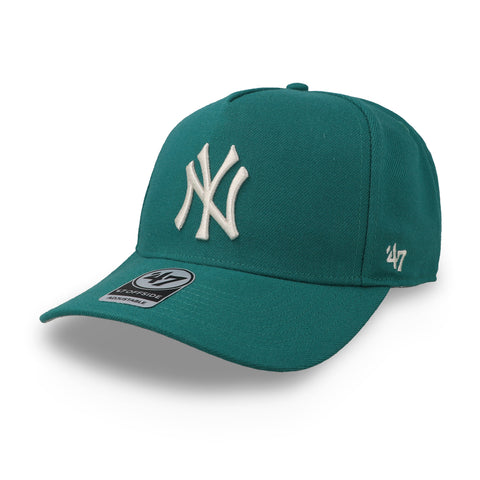 Gorra ‘47 MLB Ballpark NY Yankees Turquesa/Blanco Unitalla