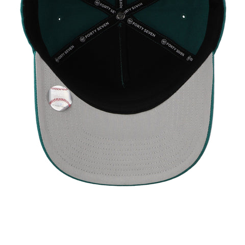 Gorra ‘47 MLB Ballpark NY Yankees Turquesa/Blanco Unitalla