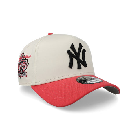 Gorra New Era 9Forty A-Frame MLB Yankees Chrome Coral