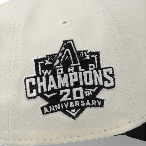 Gorra New Era 9Forty MLB Diamondbacks Crema Negro Unitalla