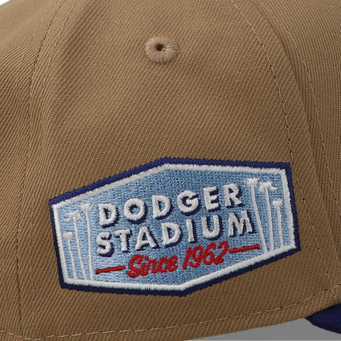 Gorra New Era 9Forty MLB Dodgers Caqui Azul Rey Unitalla