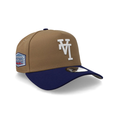 Gorra New Era 9Forty MLB Dodgers Caqui Azul Rey Unitalla