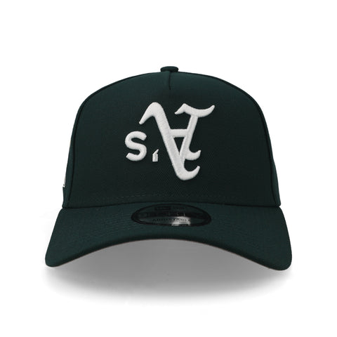Gorra New Era 9Forty MLB Athletics Verde Unitalla