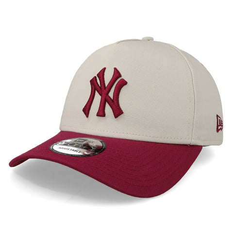 Gorra New Era 9 Forty World Series MLB Yankees Marfil/Rosa