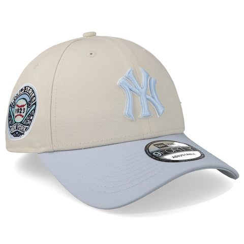 Gorra New Era 9Forty MLB Yankees World Series Patch Marfil