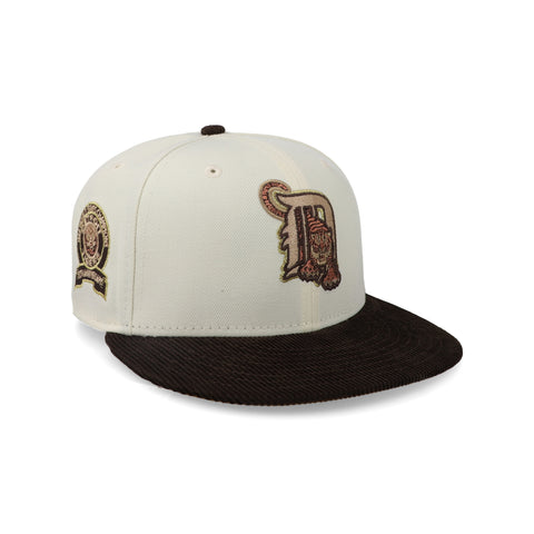 Gorra New Era 59Fifty MLB Tigers Chrome Walnut Cerrada