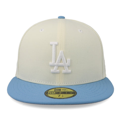 Gorra New Era 59 Fifty MLB Dodgers Cromo Cielo Cerrado