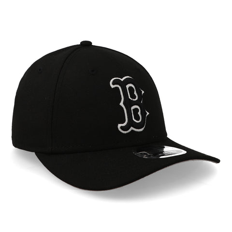 Gorra New Era 9Forty MLB Red Sox Team Negro Unitalla