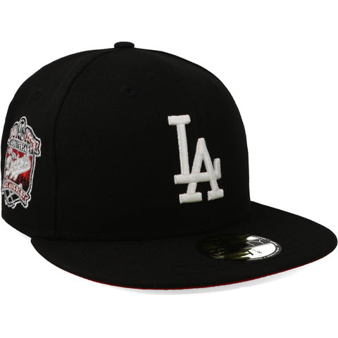 Gorra New Era 59Fifty MLB Angels 40th Anniversary Negra Cerrada