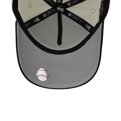 Gorra New Era 9Forty A-Frame Dodgers Chrome Negra Unitalla