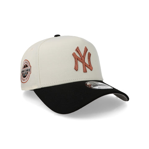 Gorra New Era 9Forty A-Frame MLB Yankees Chrome Negra