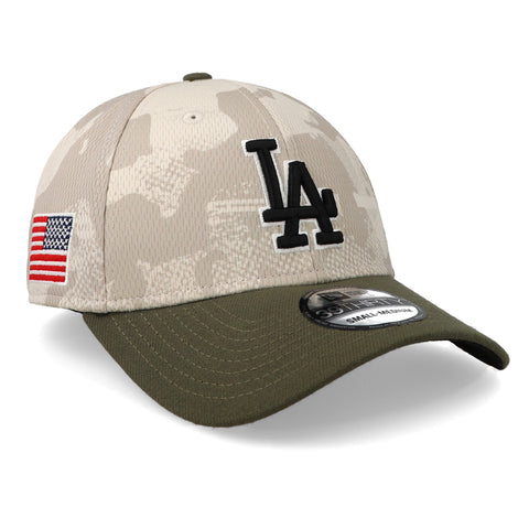 Gorra New Era 39 Thirty MLB Dodgers AFD Camuflaje Cerrada
