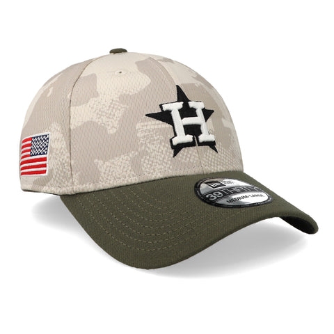 Gorra New Era 39 Thirty MLB Astros Camuflaje Cerrada