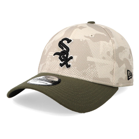 Gorra New Era 39 Thirty MLB White Sox AFD Camuflaje Cerrada
