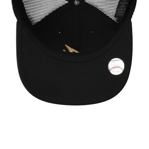Gorra '47 MLB Braves Trucker Side Embroidery Negro Unitalla