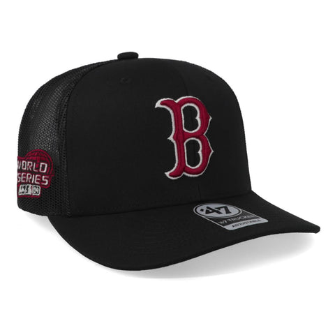 Gorra '47 MLB Red Sox Trucker Side Embroidery Negro Unitalla