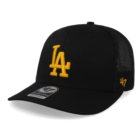 Gorra '47 MLB Dodgers Trucker Side Embroidery Negro Unitalla