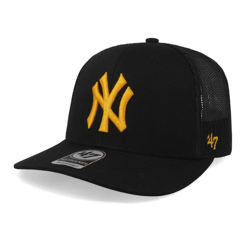 Gorra '47 MLB Yankees Trucker Side Embroidery Negro Unitalla
