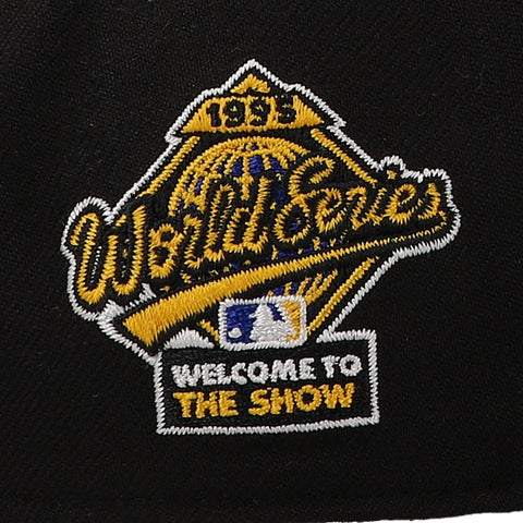 Gorra '47 MLB Braves Sure Shot MVP Negro/Amarillo Unitalla