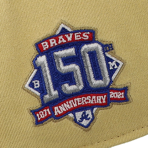 Gorra '47 MLB Braves Sure Shot TT MVP DT Amarillo Unitalla