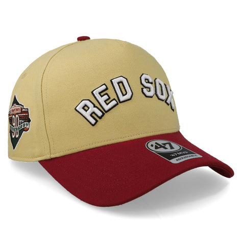 Gorra '47 MLB Red Sox Sure Shot Snap MVP Beige/Rojo Unitalla
