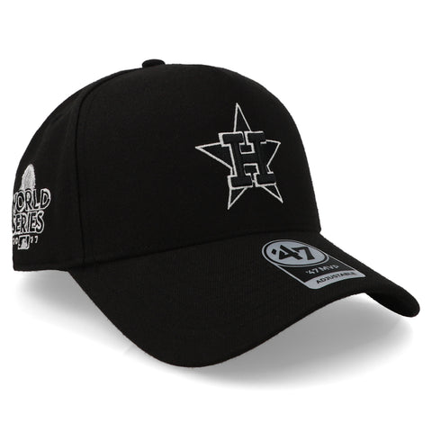 Gorra '47 MLB Astros Sure Shot TT Negro/Blanco Unitalla