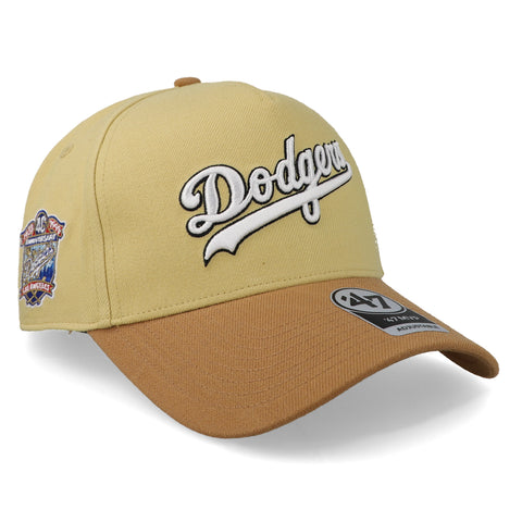 Gorra '47 MLB Dodgers Sure Shot TT Snap MVP DT Beige Unitalla