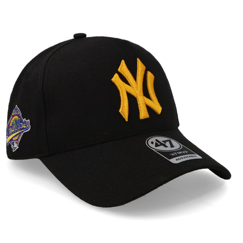 Gorra '47 MLB Yankees Sure Shot MVP Negro/Amarillo Unitalla