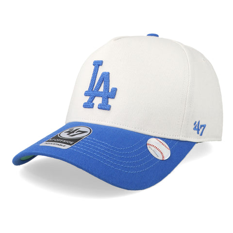 Gorra '47 MLB Dodgers Heavy Twill Hero Blanco Unitalla