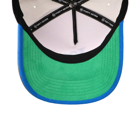 Gorra '47 MLB Dodgers Heavy Twill Hero Blanco Unitalla