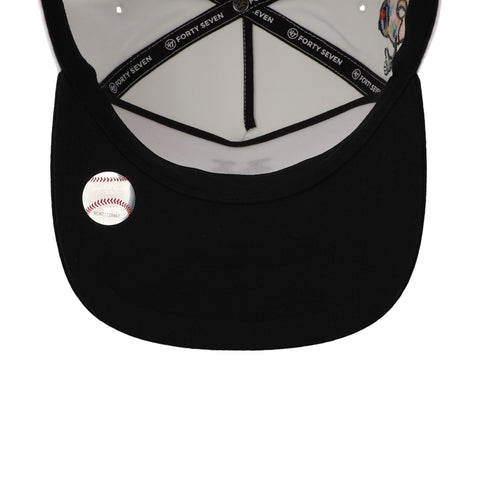 Gorra '47 MLB Mets Cartoon Icon Blanco Unitalla