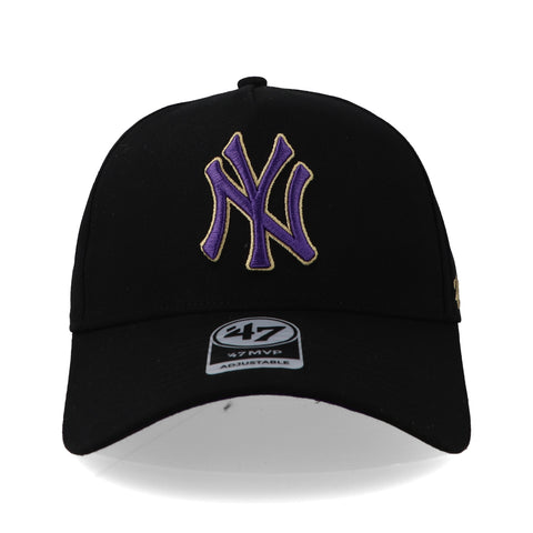 Gorra '47 MLB Yankees Ballpark MVP Negro Unitalla