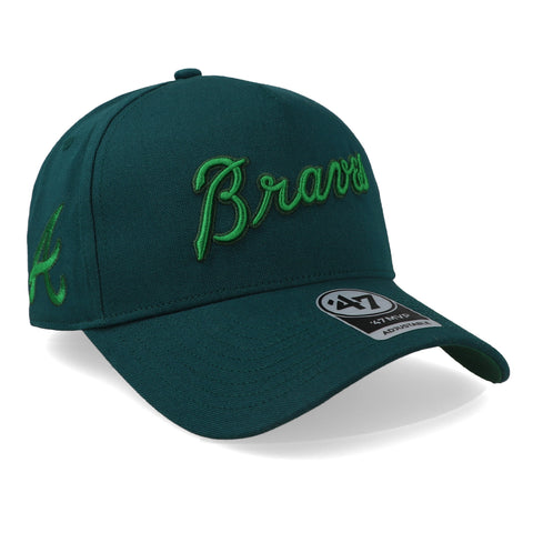 Gorra '47 MLB Braves Sure Shot Two Tone MVP Verde Unitalla