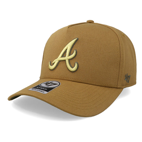 Gorra '47 MLB Braves Sure Shot Camel Unitalla