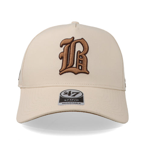 Gorra '47 MLB Red Sox Sure Shot Natural/Dorado Unitalla