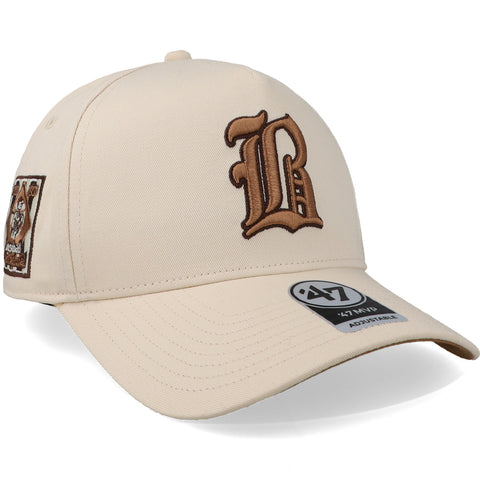 Gorra '47 MLB Red Sox Sure Shot Natural/Dorado Unitalla