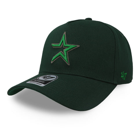 Gorra '47 MLB Astros Sure Shot Two Tone MVP Verde Unitalla
